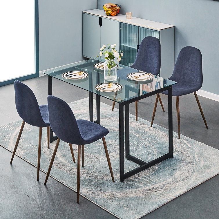 Wayfair blue dining discount chairs